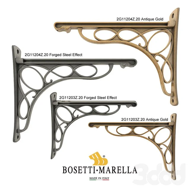 Shelf holders Bosetti Marella. Part 1